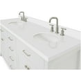 thumbnail image 3 of Ariel H073dwqovo Bristol 73" Free Standing Double Oval Basin Vanity Set - Grey, 3 of 7