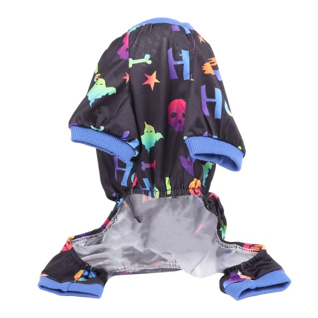Pijamas para perros de Halloween, lindo, elegante, cómodo, mono para mascotas de 4 patas para fiesta temática de Halloween, vacaciones, casa, dormir