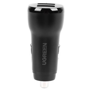 USB Chargeur de voiture professionnel efficace Sûr 15.5W Double USB Adaptateur de chargeur de voiture de port compatible IOS compatible Android Mobile Phones_Perfect Gift