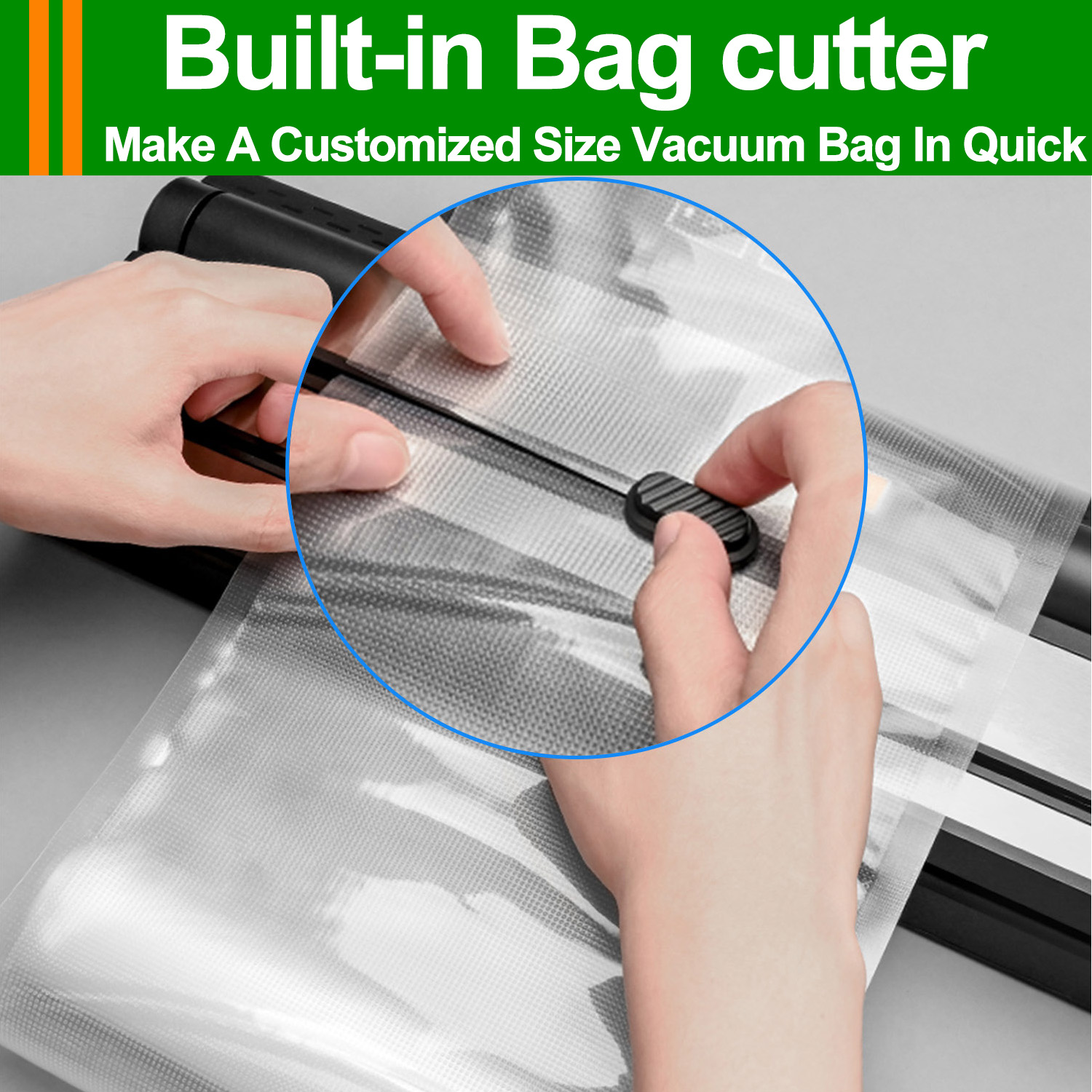 Camkey Food Vacuum Sealer Machine with Bags photo 3