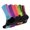 A-Black409, variant on Socks Fluorescent Contrasting Design Unisex Mesh knit Heel And Toes Reinforced Crew Socks Basketball Athletic Footwear