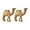 Camel, variant on 2 Pcs DIY Painting Blank Wood Animal Figurines Sculpture Sturdy Material for Fireplace Living Room Table