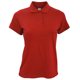 thumbnail image 1 of B&C- Polo de manga corta Safran Pure para mujer (Rojo), 1 of 2