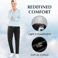 thumbnail image 3 of LAICAIW Coolmance Stretch Pants , Pantalon Ultra Extensible Séchage Rapide, Pantalon Extensible Séchage Rapide, 3 of 7