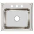 thumbnail image 2 of Elkay Lustertone Classic Stainless Steel 22" x 19-1/2" x 7-5/8", Single Bowl Drop-in Sink, 2 of 2