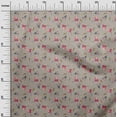 thumbnail image 3 of oneOone Silk Tabby Dusty Rose Fabric Autumn Craft Projects Decor Fabric Printed By The Yard 42 Inch Wide, 3 of 4