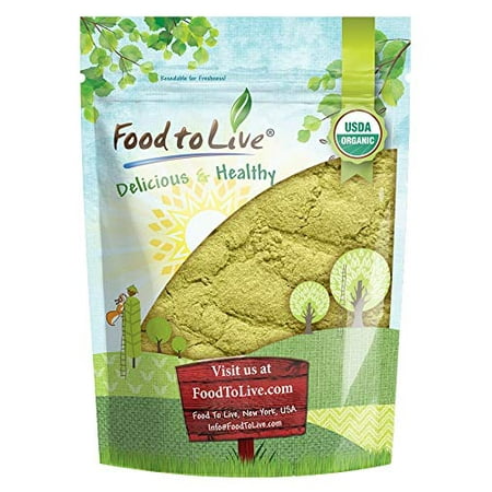 - Organic Moringa Powder, 1 Pound - Non-GMO, Ground Moringa Oleifera Leaf, Raw, Sun-Dried, Vegan, Bulk, Great for Drinks, Teas and Smoothies - by Food to Live
