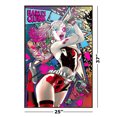 thumbnail image 3 of Batman - Framed DC Comics Poster (Harley Quinn With Baseball Bat / Neon) (Size: 25" X 37") (Antique Copper / Gold Aluminum Frame), 3 of 6