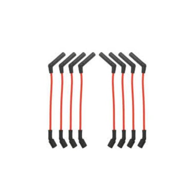 9 in. & 8 mm Spark Plug Wire Set with 135 deg Plug Boots for LS Car, Blue