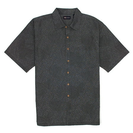 Big Men's Jacquard Island Shirt