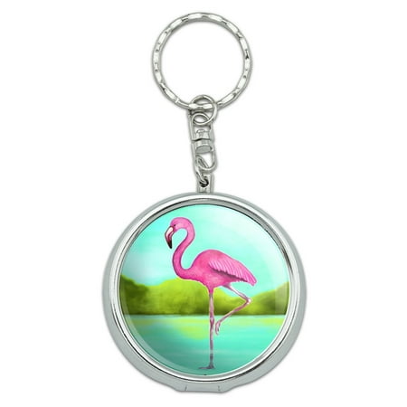 Flamingo Portable Ashtray Keychain