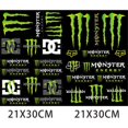 thumbnail image 1 of Autocollant Casque Moto Monster Energy, 1 of 1