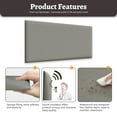 thumbnail image 4 of Johnear Peel and Stick Headboard for Twin Size Bed in Darkgray, Pack of 1 Panel for Bed Backboard, Waterproof Faux Leather 3D Padded Wall Panels, Upholstered Wall Panel 23.6*11.8*1.9’’, 4 of 7