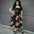 thumbnail image 2 of Robe Assortie Maman et Moi pour la Famille, Robe Maxi Florale de Fête Mère-Fille, 2 of 4