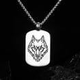thumbnail image 1 of FESTFENDS Men's Pendants Titanium Steel 1Pcs Wearable Punk Style Birthday Party, 1 of 7