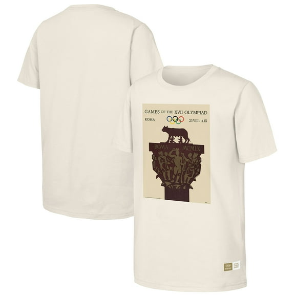 Men's Natural 1960 Rome Games Olympic Heritage T-Shirt
