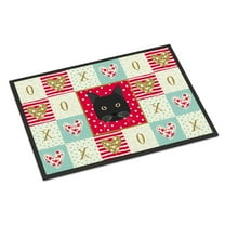 Carolines Treasures CK5099MAT Chantilly Tiffany Cat Love Door Mat Indoor Rug or Outdoor Welcome Mat 18x27 Doormat 27"L x
