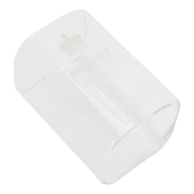 Taza de cristal, taza de leche cuadrada para sala de estar para miembros de la familia LYUMO Taza de cristal