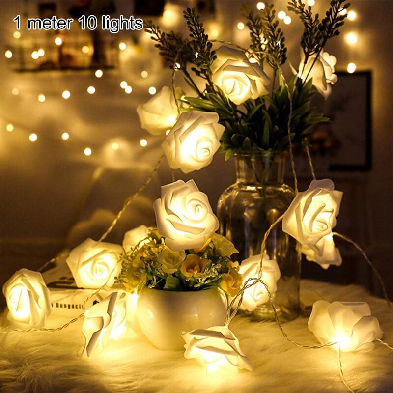 1m 2m 3m LED Party Valentine's Day Decor Battery Powered Mini Fairy Light String 