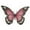 Pink, variant on Pisexur Easter Bunny Decorations Spring Decor Easter Wooden Crafts Wooden Carving Gradient Butterfly Home Desktop Decorations Easter Basket Stuffers for Kids