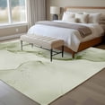 thumbnail image 4 of Sage Green Abstract Washable Area Rug 5x7 Silver Marble Ripples Clouds Luxury Low-Profile Large Area Rugs with Non Slip Backing Indoor Floor Carpet for Entrance Living Room Bedroom Home Office, 4 of 9