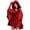 Red, variant on IROINNID Halloween Costumes For Women A-Line Dress Gothic Cosplay Costume Mini Dress,Red