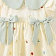 thumbnail image 5 of Girls Clothes Baby Girl Dresses 6-9 Months Casual Dinner Dress Crew Neck A-Line Casual Beach Sundress Party Dresses Size 8 Birthday Dress Yellow Dress Summer Vestidos De Ninas De Fiesta, 5 of 9