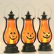 thumbnail image 2 of Luz de calabaza de Halloween - D, Decoración de luz de vela LED de Halloween, Halloween Sans Feu Bougie Brillante, Petite Lampe D'halloween portátil, Decoración D, 2 of 5