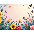 thumbnail image 4 of Floral Backdrop Banner Flower Arrangement Background for Wedding Party Photography Props Decoration Event Romantic Setting Elegant Roses Garden, 4 of 4