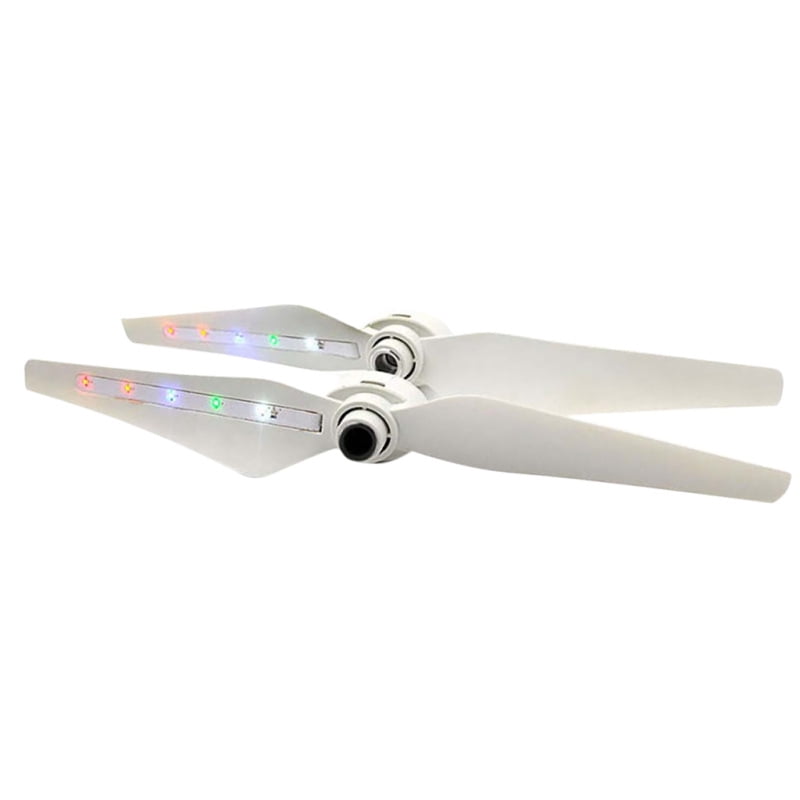 4PCS LED Light Flash Propeller USB Charging For DJI Phantom 3 Pro/Adv/3SE Drone 