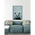 thumbnail image 4 of Marmont Hill What up Panda Floater Framed Canvas Wall Art, 4 of 6