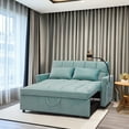 thumbnail image 7 of DeeHome Ultimate Comfort 2-Seater Sofa Bed with Pull-Out Feature, Luxe Velvet Upholstery, Storage Solutions, Built-in USB Ports, and an Adjustable Backrest, 7 of 7
