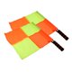thumbnail image 2 of 2 piezas de deportes de alta visibilidad para fútbol fútbol Linesman oficial mano de bandera impermeable Color brillante, 2 of 8