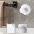 thumbnail image 4 of simhoa Powerful Vacuum Suction Cup Hook Shower Rack Reusable Removable Versatile Hanger Coat Hook for Bathroom Glass Window Door Key white, 4 of 7