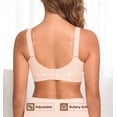 thumbnail image 4 of Daystry Womens Wireless Bras Push Up Bra Comfort Seamless Full Coverage Supportive Everyday Bras, 4 of 12