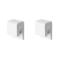 thumbnail image 1 of bedienty Support Mural pour Dentifrice Autocollant Support de Rangement Multi-Usage Blanc 2ensemble, 1 of 6