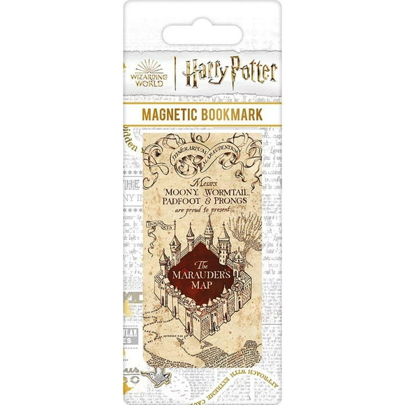 Harry Potter Marauders Map Magnetic Bookmark