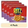 thumbnail image 4 of (3 pack) RITZ Garlic Butter Crackers, Snacks for Kids and Adults, Lunch Snacks, 13.7 oz, 4 of 21