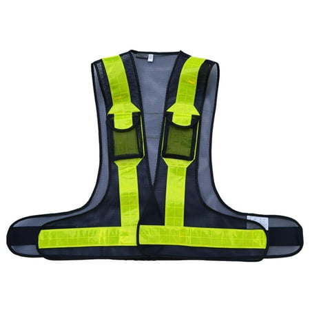 

Reflective Vest Adjustable Anti-wear Safety Vest for Night Run