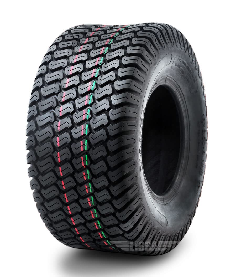 WANDA 4 Set Turf Tires 15X6-6 & 20X8-8 for Lawn & Garden