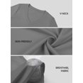 thumbnail image 4 of Charmo Womens Short Sleeve Swim Shirts UPF 50+ Sun Protection Rash Guard Hiking Runing Swimsuit Tops, 4 of 9