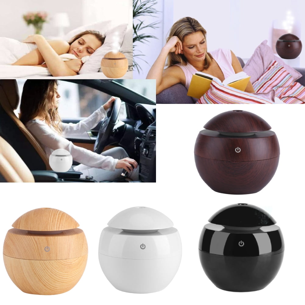 LED Ultrasonic Humidifier USB Essential Oil Diffuser Aroma Aromatherapy Purifier 