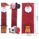 thumbnail image 4 of Guantes navideños para la manija de la puerta del refrigerador, guantes navideños para horno microondas, accesorios de decoración navideña (4 piezas), 4 of 5