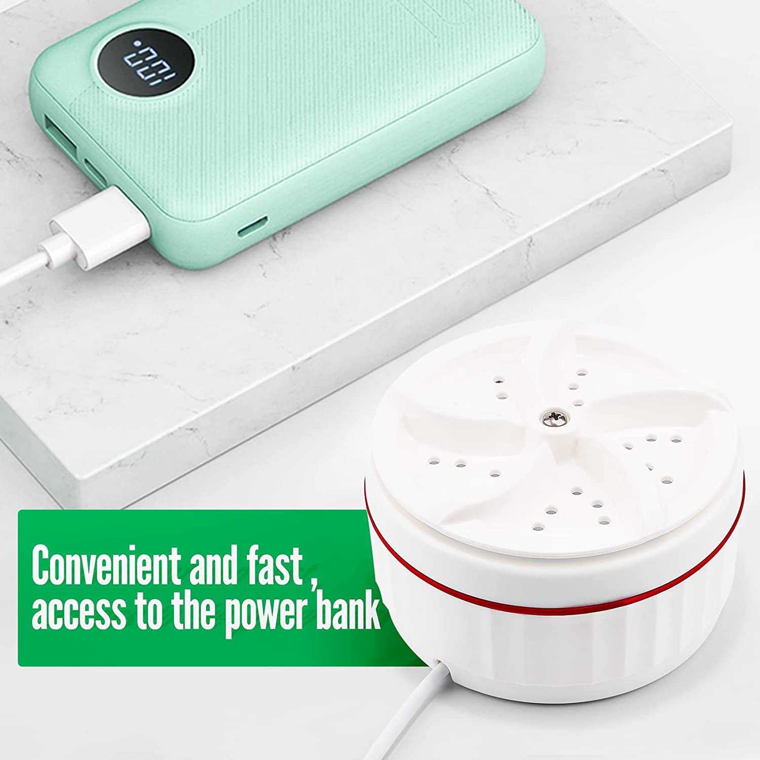 Portable Washing Machine;Mini Washing 3in1 Dishwashers,Portable Washer Dryer, Washer And Dryer Combo,USB Powered,Washer For Sink Tiny House Travel RV(No Ultrasonic Sterilization)