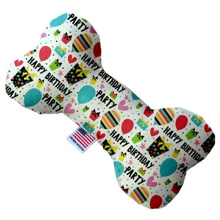 - Happy Birthday 6 inch Bone Dog Toy