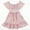 Pink, variant on Dresses for Girls Spring Summer Tie Back Dress Tween Kids Off Shoulder Dresses Casual Party Princess Dress Size 8 Y-9 Y