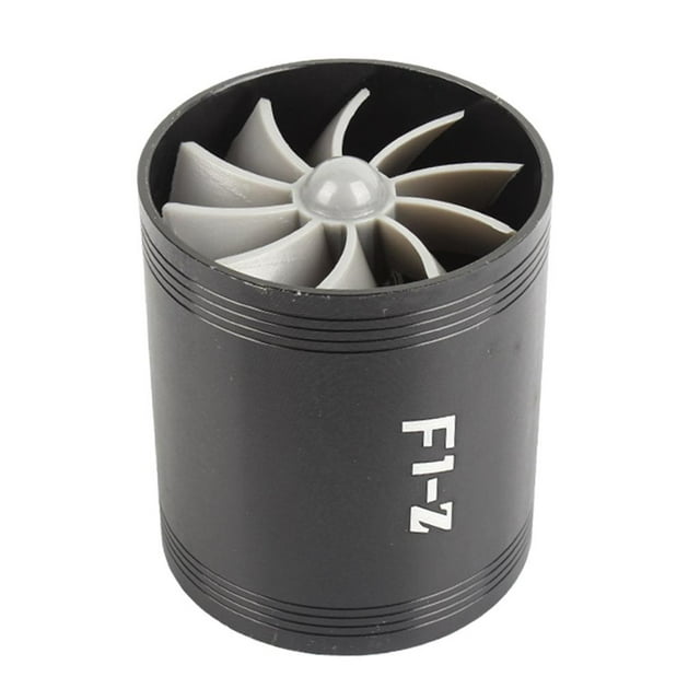 1Set Air Intake Dual Fan Super Charger