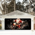 thumbnail image 2 of GUANGHONG Holiday Cheer Garage Festive Christmas Banner With Bright Colors Festive Design Perfect for Auto Enthusiasts Home Garages Easy Hanging Durable Material, 2 of 5