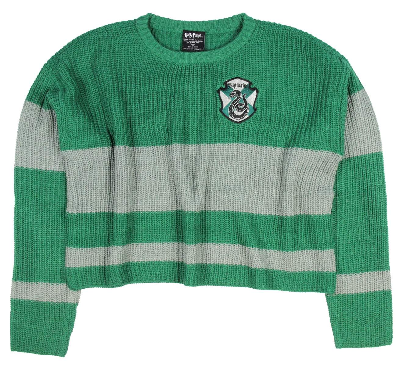 Lego New Dark Green Torso Quidditch Robe over Sweater White Collar and Crest 