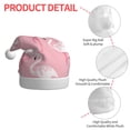 thumbnail image 4 of Fuzoiu Flamingo Print Santa Hat Christmas Hat for Adults,Santa Hats with Pompom, Unisex Xmas Holiday Hat for Christmas New Year Festive Party Supplies, 4 of 6
